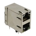 0845-2D1T-E4 - CONN JACK 2PORT 1000 BASE-T PCB