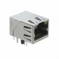 A63-113-213N491 - CONN JACK 1PORT 100 BASE-T PCB