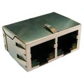ARJ12A-MASD-A-B-EMU2 - CONN JACK 2PORT 100 BASE-TX PCB
