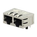 5-2301996-2 - CONN JACK 2PORT 100 BASE-T PCB