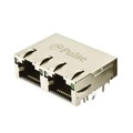 JTL-U1003NL - CONN JACK 2PORT 10G BASE-T PCB
