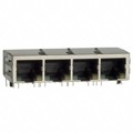 J8064D648A - CONN JACK 4PORT 100 BASE-TX PCB