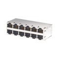 J0B-3563NL - CONN JACK 12PORT 1000 BASE-T PCB