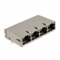 L826-1X4T-43-F - CONN JACK 4PORT 1000 BASE-T PCB