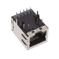 MTJ-88TX1-FSD-D1LG-M224Y - RJ45 1X1,TAB DOWN,1000M,WITH LED