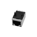 MTJ-88TUX1-FSD-VL5-M236Y-HT-TR - RJ45 1X1,TAB UP,1000M,WITH LED
