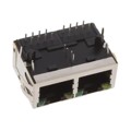 MTJG-2-88TUX1-FSD-PG-VLG-M5C - GANGED 2 POSITION MODULAR JACK,