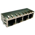 ARJ14A-MFSC-MU2 - CONN JACK 4PORT 100 BASE-T PCB