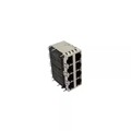 MTJG-8-88JX1-V-FSG-PG-L16-M310C - GANGED 8 POSITION MODULAR JACK,