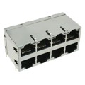 0863-2X4R-54-F - CONN JACK 8PORT 1000 BASE-T PCB
