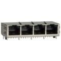 JG0-0025 - CONN JACK 4PORT 1000 BASE-T PCB