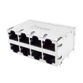 J0B-0384NL - CONN JACK 8PORT 1000 BASE-T PCB
