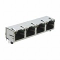 A63-143-313P161 - CONN JACK 4PORT 100 BASE-T PCB