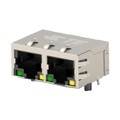 2337994-4 - CONN JACK 2PORT 100 BASE-T PCB