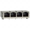 JG0-0032 - CONN JACK 4PORT 100 BASE-TX PCB