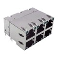 C850-2G3R-54 - CONN JACK 6PORT 1000 BASE-T PCB