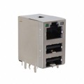 MTJ-DUSB-88JX1-FS-RL35-M86C - MODULAR JACK / USB COMBO CONNECT