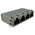 RJMG214034430NR - CONN JACK 4PORT 1000 BASE-T PCB