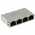 JX1N-0033NL - CONN JACK 4PORT 1000 BASE-T PCB