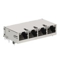 0826-1X4T-HS-F - CONN JACK 4PORT 1000 BASE-T PCB