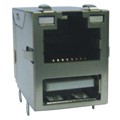 ARJU21A-MCSA-AD-B-EMU2 - CONN JACK 1PORT 100 BASE-TX PCB