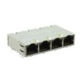 J1N-0013NL - CONN JACK 4PORT 100 BASE-TX PCB