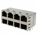 0854-2X4R-JD-F - CONN JACK 8PORT 2.5G BASE-T PCB