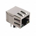 MTJ-88TX1-FSD-PG-LH-M4 - MODULAR JACK, SHIELDED, PANEL GR