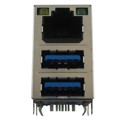RJMG231022830ER - CONN JACK 1PORT 1000 BASE-T PCB