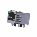 ARJE-0041 - CONN JACK 1PORT 100 BASE-T PCB