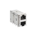 08G0-281D-GUA - CONN JACK 2PORT 1000 BASE-T PCB