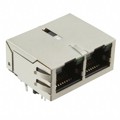 JXG0-0129NL - CONN JACK 2PORT 1000 BASE-T PCB