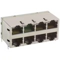 0833-2X4R-55-F - CONN JACK 8PORT 100 BASE-T PCB