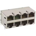 0854-2X4R-66-F - CONN JACK 8PORT 1000 BASE-T PCB