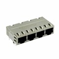 J0N-0015NL - CONN JACK 4PORT 1000 BASE-T PCB