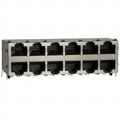 JC0-0132 - CONN JACK 12PORT 1000 BASE-T PCB
