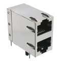 0833-2X1T-33-F - CONN JACK 2PORT 1000 BASE-T PCB