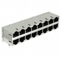 0833-2X8R-33-F - CONN JACK 16PORT 1000 BASE-T PCB