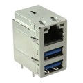 RJMG241102670CR - CONN JACK 1PORT 1000 BASE-T PCB