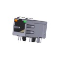 ARJM11C7-001-KK-CW2 - CONN JACK 1PORT 100 BASE-T PCB