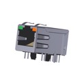 ARJM11C7-001-AD-CW2 - CONN JACK 1PORT 100 BASE-T PCB