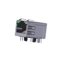 ARJM11C7-001-AN-CW2 - CONN JACK 1PORT 100 BASE-T PCB