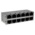 08AN-2C4R-GK - CONN JACK 2X4 POEP 30W