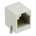 E5566-Q0LK22-L - CONN MOD JACK 6P6C R/A UNSHLD