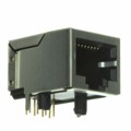 A-2004-2-4-LP/FS-N-R - CONN MOD JACK 8P8C R/A SHIELDED