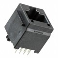 0955222887 - CONN MOD JACK 8P8C VERT UNSHLD