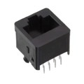 0428788410 - CONN MOD JACK 8P8C VERT UNSHLD
