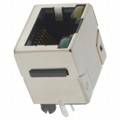 RJHSE-3381 - CONN MOD JACK 8P8C VERT SHIELDED