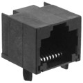 406525-1 - CONN MOD JACK 8P8C R/A UNSHLD
