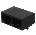 0432238122 - CONN MOD JACK 8P8C R/A UNSHLD